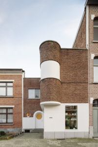 voorgevel House Interbella Friday Office for architecture - foto door Olmo Peeters