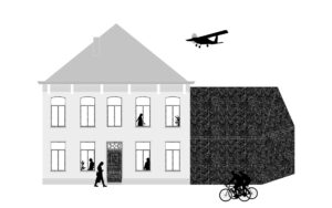 The Master Labs - renovatie van een oude directeurswoning in Kontich naar kantoor- en opleidingsruimte door Friday Office architecten